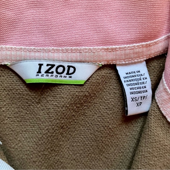 Vintage Y2K IZOD preppy half zip golf tennis classiccore - Picture 4 of 9